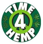 Time 4 Hemp Global Broadcasting Network Logo