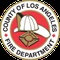 Los Angeles County Fire - Blue 8 Logo