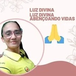 Luz Divina Abençoando Vidas Logo