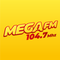 Rádio Mega 104.7 FM Logo