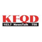 Newstalk 750 - 103.7 - KFQD Logo