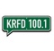 KRFD 100.1 - KRFD Logo