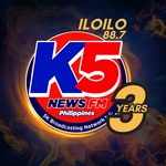 K5 News FM Iloilo 88.7 - DYKU Logo