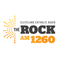 AM 1260 The Rock - WCCR Logo