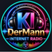 KI Music Project & DerMann Radio Logo
