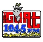 The GOAT 104.5 - WPCM Logo