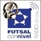 Futsal con Nivel Logo