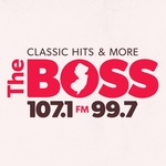 107.1 The Boss - WWZY Logo