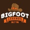 Bigfoot Country Legends 96.7 - WOVO Logo