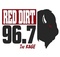 Red Dirt 96.7 - KAGE Logo