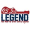93.5 The Legend - WHJT Logo