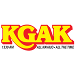KGAK 1330 AM - KGAK Logo