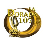 La Dorada 107.5 - XHKG Logo
