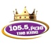 105.5 The King - WYKG Logo