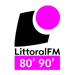 Littoral FM - 80' 90' Logo