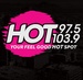 HOT 97.5/103.9 - KMVA Logo