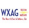 WXAG 92.7 FM and 1470 AM - WXAG Logo