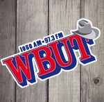 1050 AM/97.3 FM WBUT - WBUT Logo