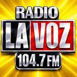RADIO LA VOZ 104.7 FM Logo