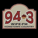 Hometown Country - WIFE-FM Logo