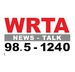 Talk Radio 98.5 FM & 1240 AM - WRTA Logo