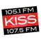 KISS 105.1 & 107.5 - W286CE Logo