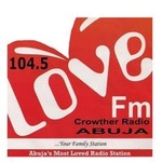 104.5 Love FM Abuja Logo