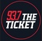 93.7 The Ticket - KNTK Logo
