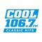 Cool 106.7FM - WCDW Logo