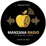 MANZANA RADIO 107.3 FM - XHSCNK Logo