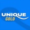 Unique FM - Unique Gold Logo