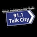 Talk City 91.1 FM Logo