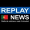 Replay News Portuguès Logo