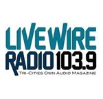 LiveWire News Radio 103.9 - WXIS Logo