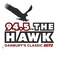 94.5 The Hawk - WDAQ-HD2 Logo