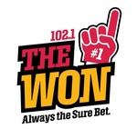 102.1 The Won - KOSP Logo
