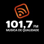 101,7 FM Franca Logo