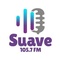 Suave 105.7 FM - XHPRS Logo