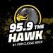 95.9 The Hawk - KZHK Logo