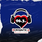 Romántica 96.3 FM - XHEOE Logo