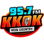 95.7 KKOK - KKOK-FM Logo