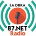 87.NET Radio La Dura Logo