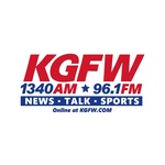 1340 AM/96.1 FM KGFW  - K241CN Logo