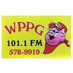 Power Pig 101.1 FM - WPPG Logo