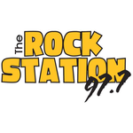 97.7 FM The Rock Station - WLER-FM Logo