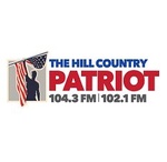 The Hill Country Patriot 104.3/102.1 - KRNH-HD2 Logo