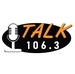 Talk 106.3 - WPFT Logo