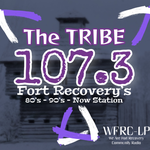 The Tribe 107.3 - WFRC-LP Logo