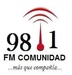 98.1 FM Comunidad Logo