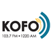 KOFO 103.7 FM 1220 AM - KOFO Logo